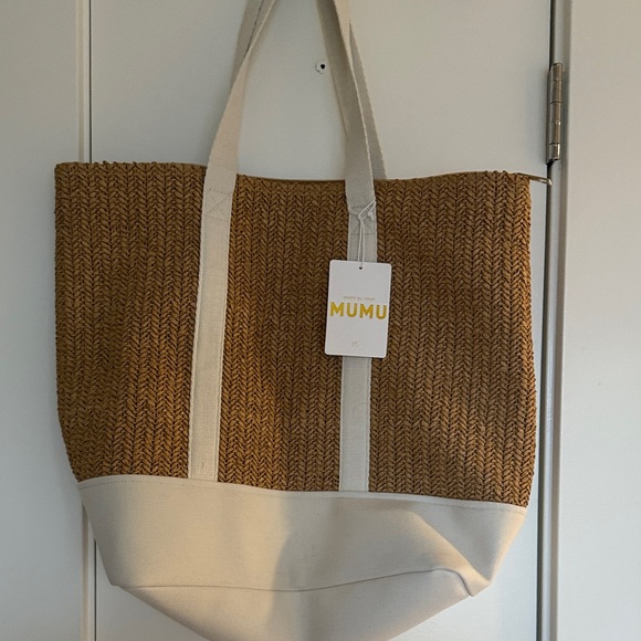 Brown and Cream Women's Sunseeker Tote Bag - Picture 1 of 6